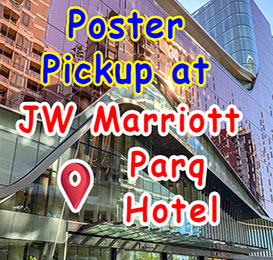 On-Site Research Poster Printing and Pickup at Vancouver Convention Centre and Jw Marriott Parq Hotel